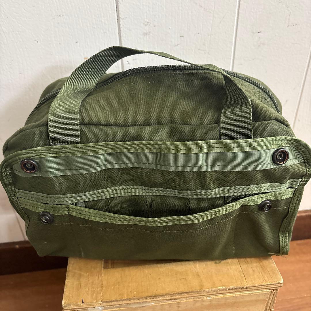 未使用品　米軍実物　USAF MECHANIC TOOL BAG ツールバック③