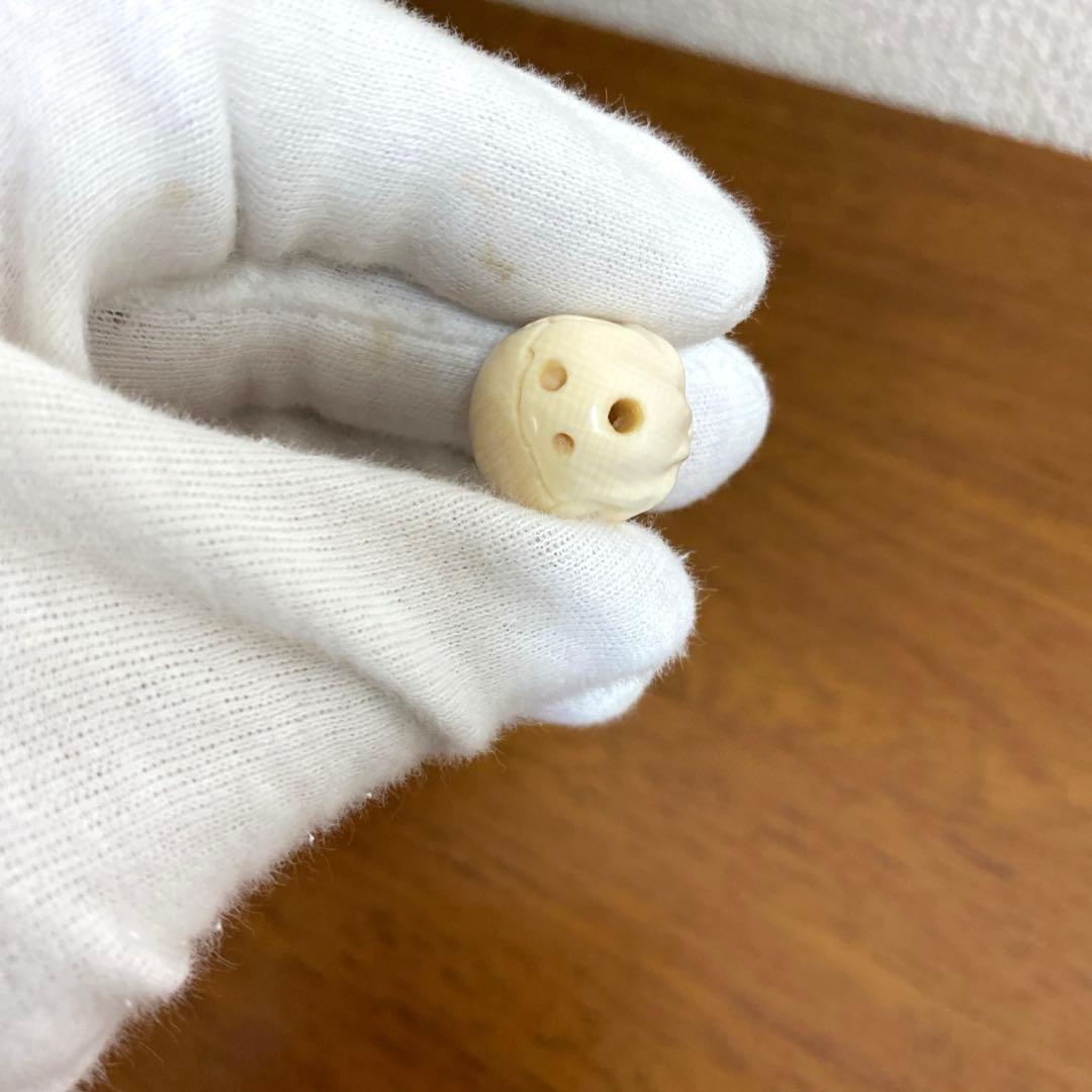 スカル　ドクロの根付け　厄除け　お守り