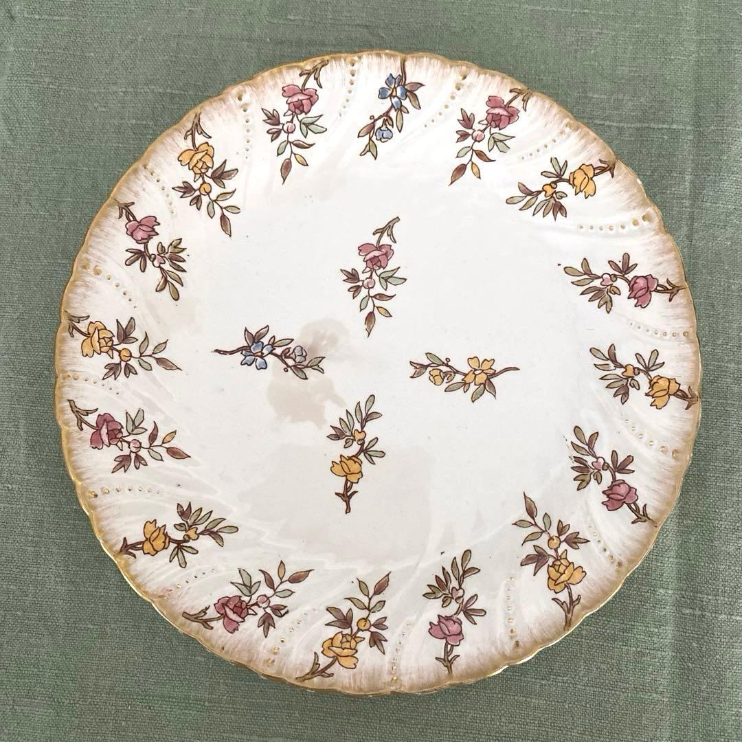 Sarreguemines　ルイ15世　デザートプレートフランスアンティーク　B