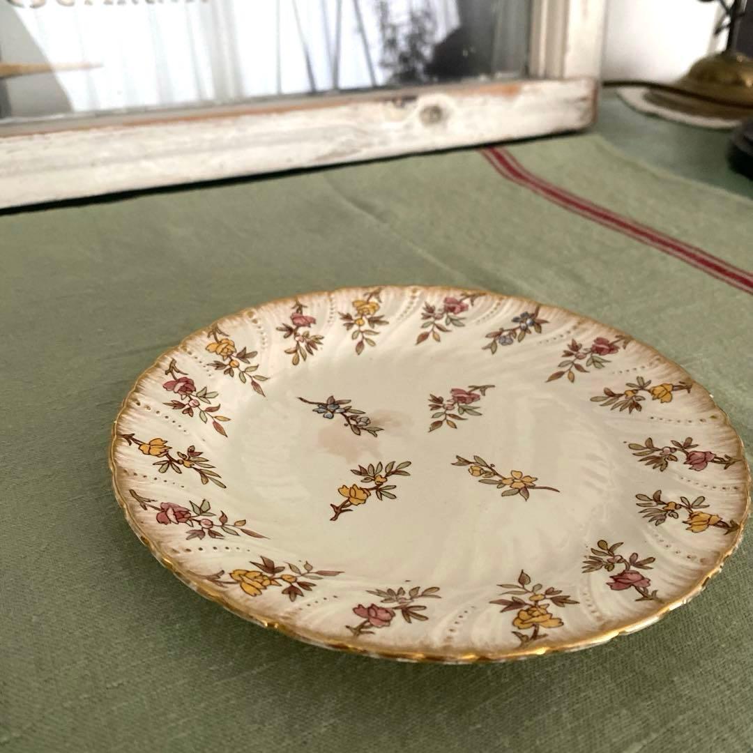 Sarreguemines　ルイ15世　デザートプレートフランスアンティーク　B