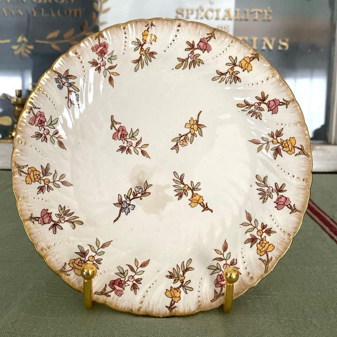 Sarreguemines　ルイ15世　デザートプレートフランスアンティーク　B