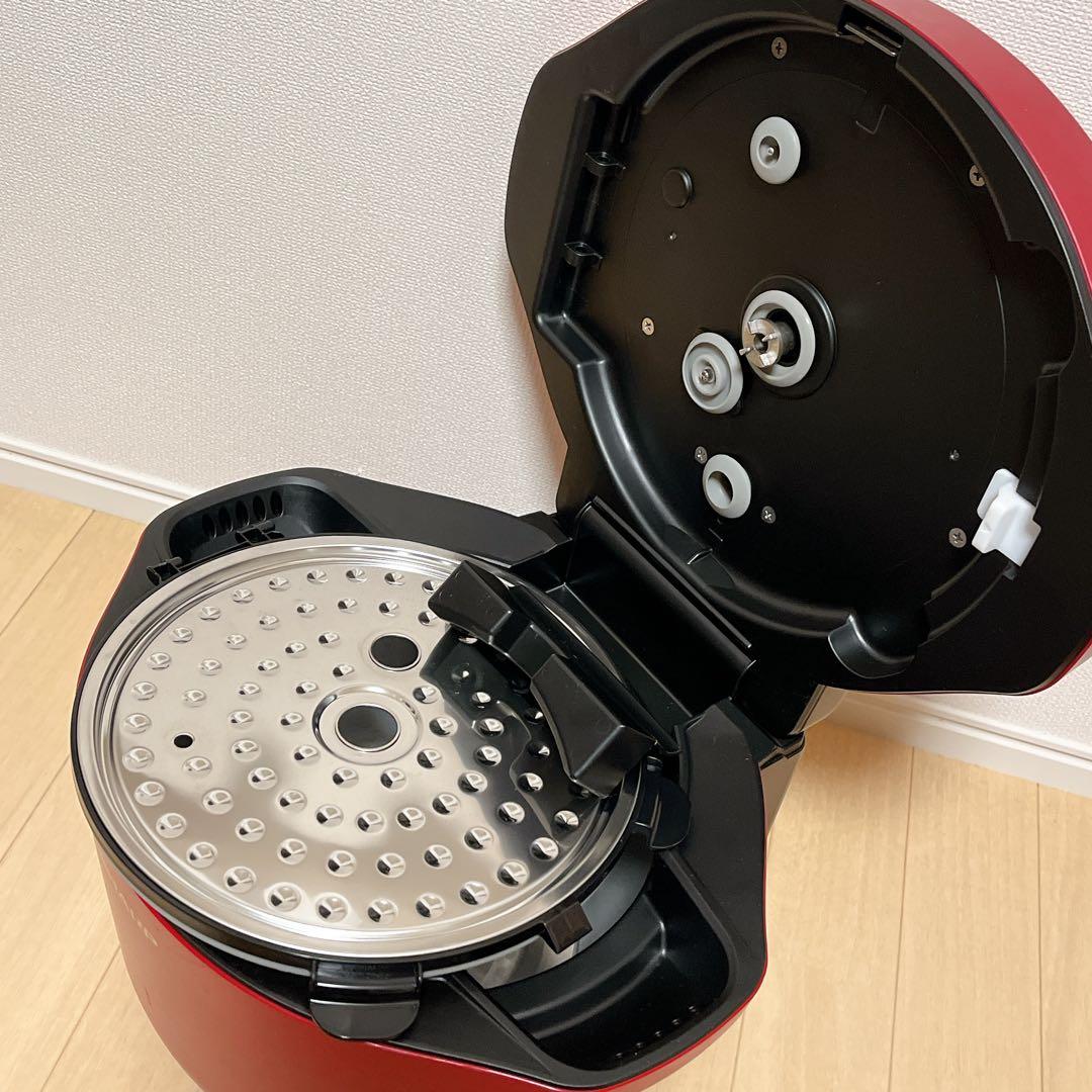 ６回程度の使用　ホットクック　KN-HW24G-R 水なし自動調理鍋　2.4L