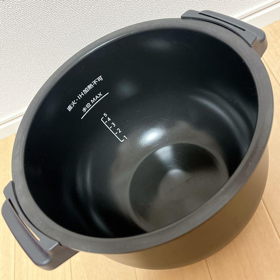 ６回程度の使用　ホットクック　KN-HW24G-R 水なし自動調理鍋　2.4L