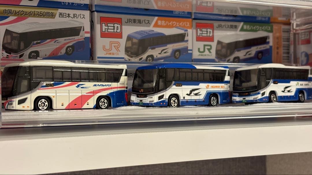 JRバス トミカ 3社セット