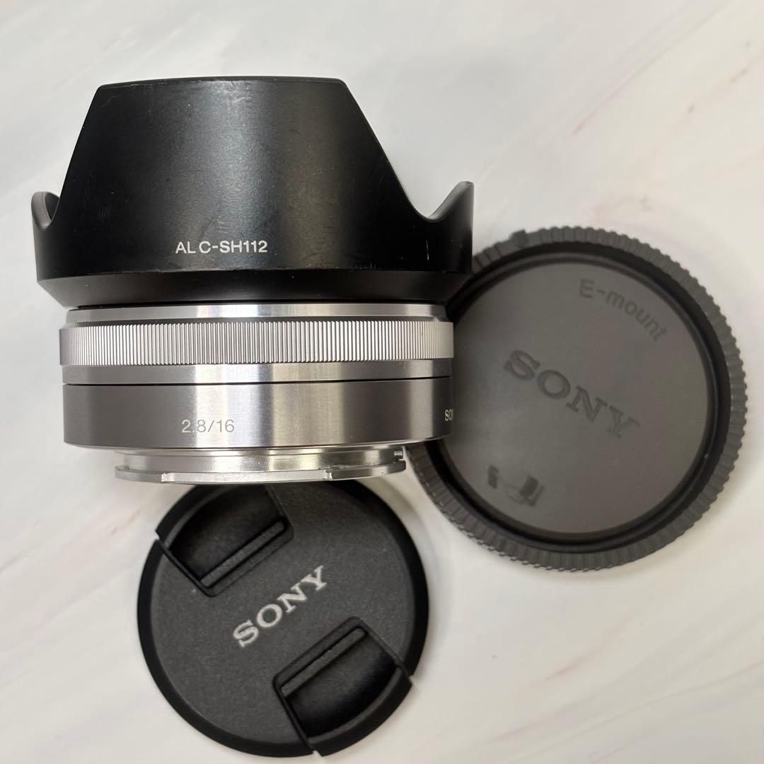 【美品】SONY E 16mm F2.8 レンズ 19721126 ggl