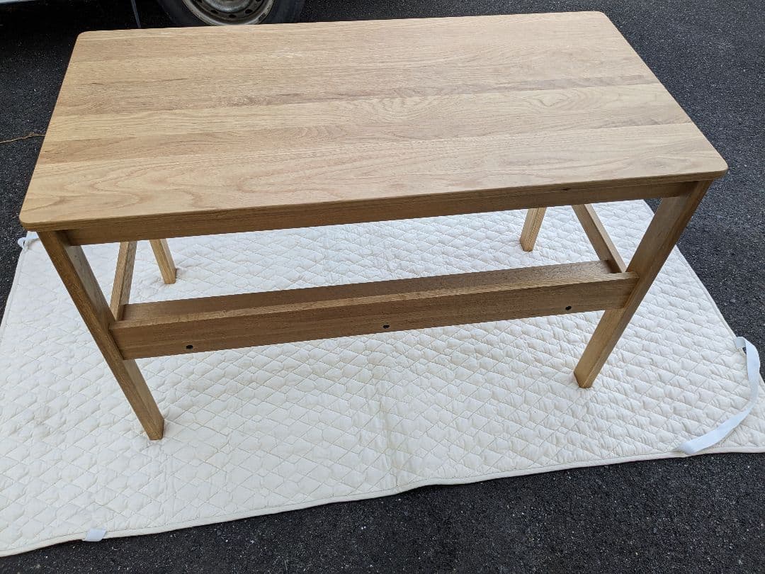 t*o様 無印良品　 無垢材デスク　オーク材　パソコンデスク　 テーブル　良品計