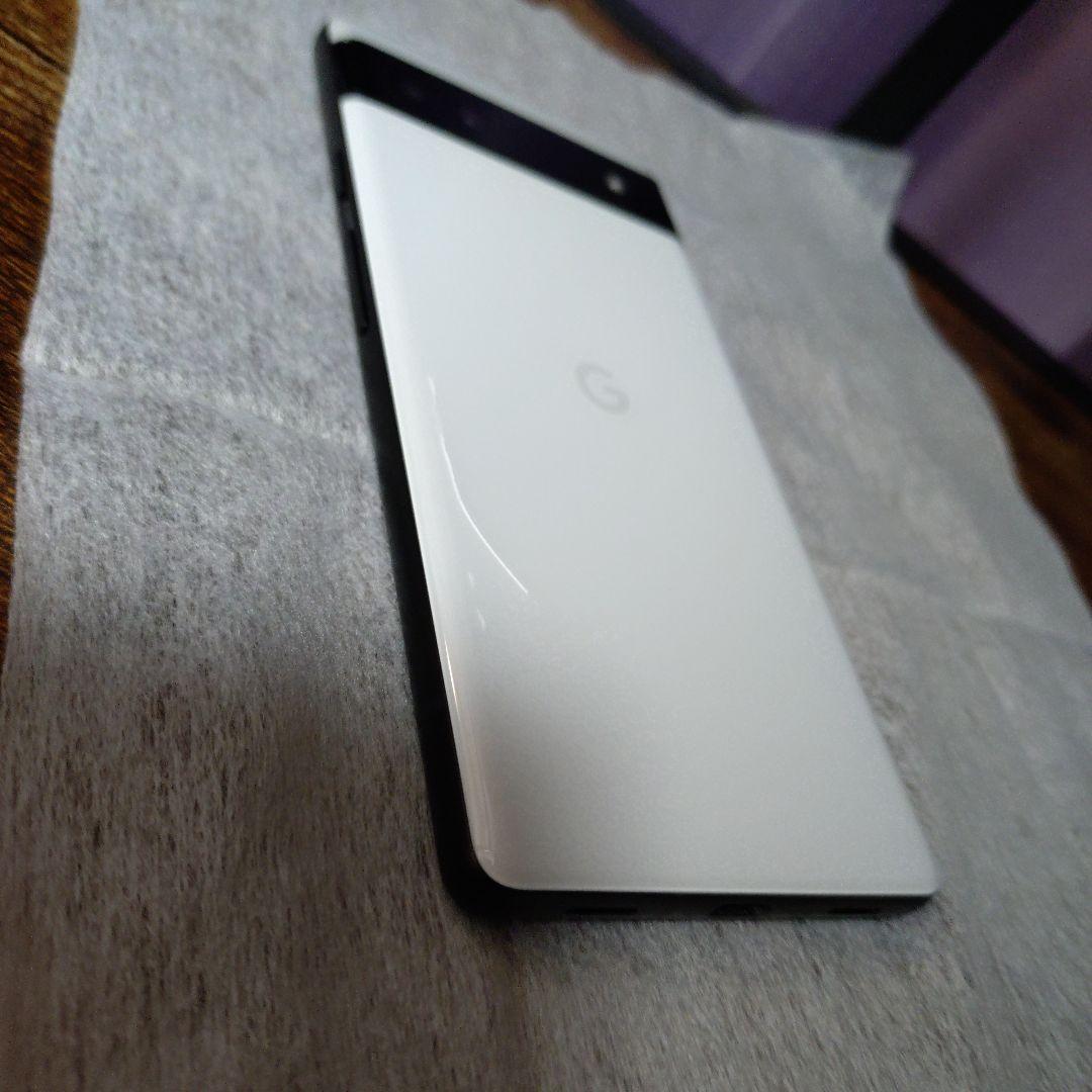 Google Pixel 6a 128GB ホワイト　SIMフリー　ケース付き