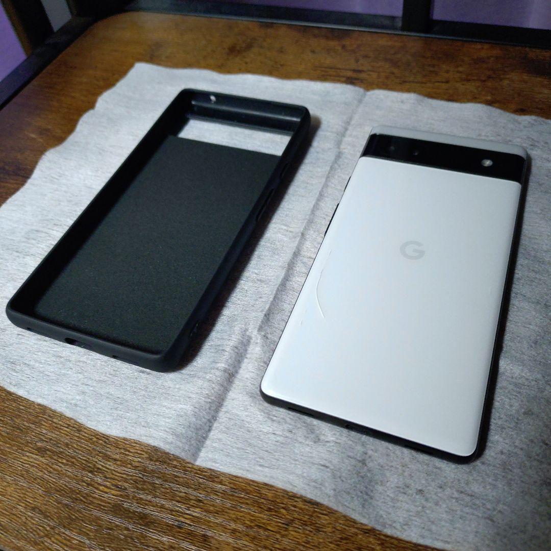 Google Pixel 6a 128GB ホワイト　SIMフリー　ケース付き