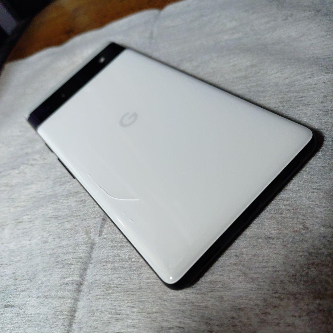 Google Pixel 6a 128GB ホワイト　SIMフリー　ケース付き