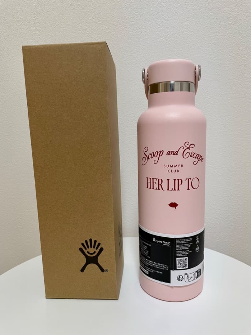 新品未使用　herlipto 水筒 21oz Hydro Flask ピンク