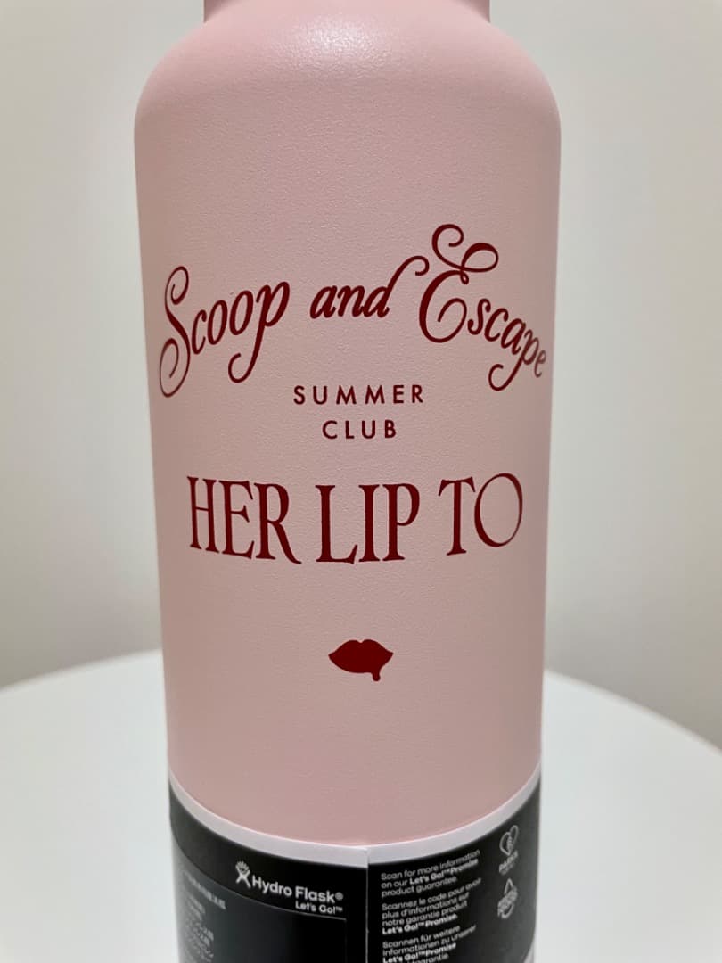 新品未使用　herlipto 水筒 21oz Hydro Flask ピンク