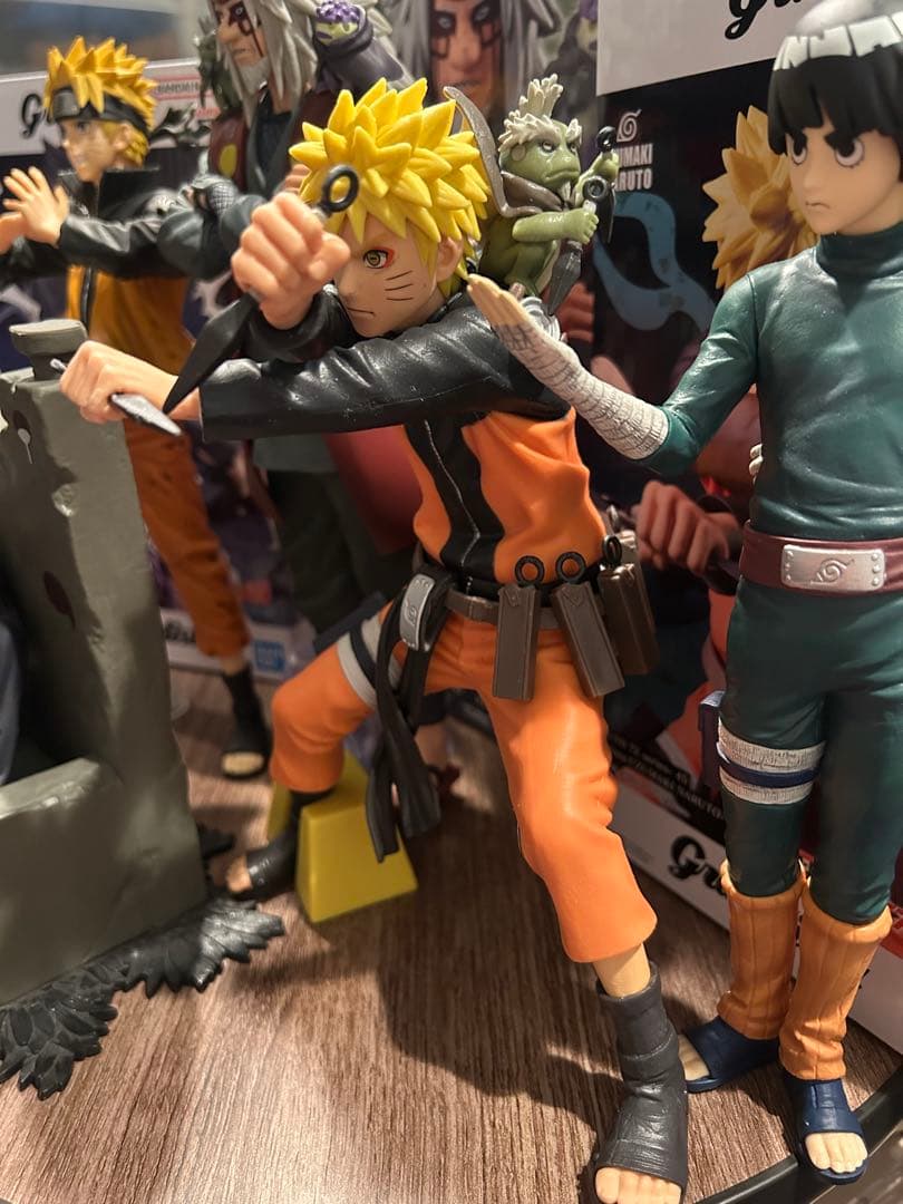 ナルト 一番くじ フィギュアセット マスターライズ