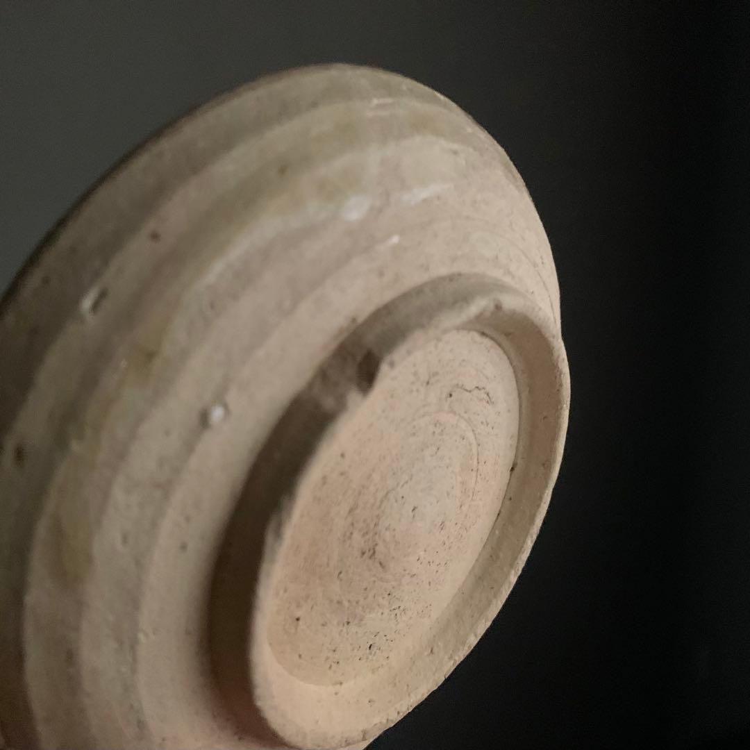 美濃 美濃型紙絵付け 小皿 平盃 酒器 古美術 古道具 アンティーク