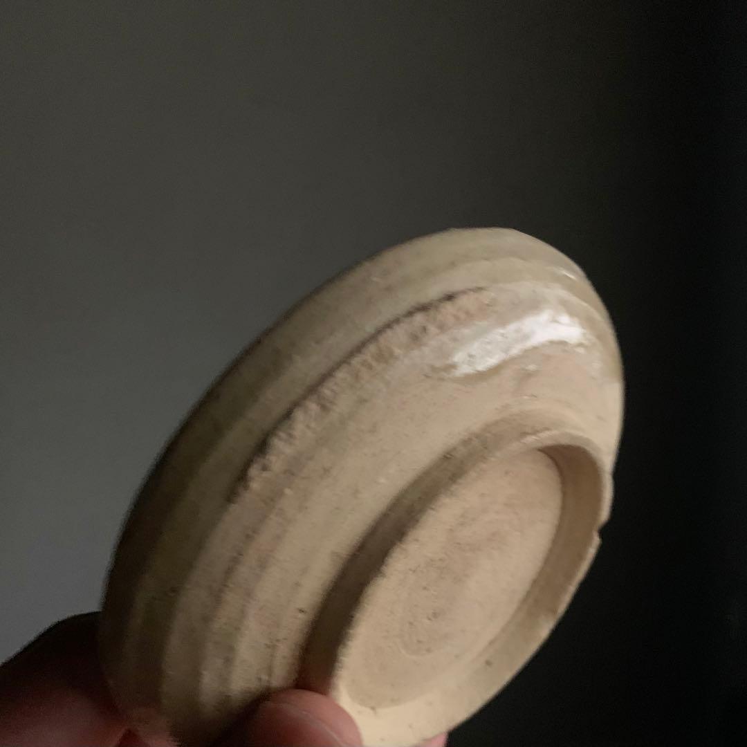 美濃 美濃型紙絵付け 小皿 平盃 酒器 古美術 古道具 アンティーク