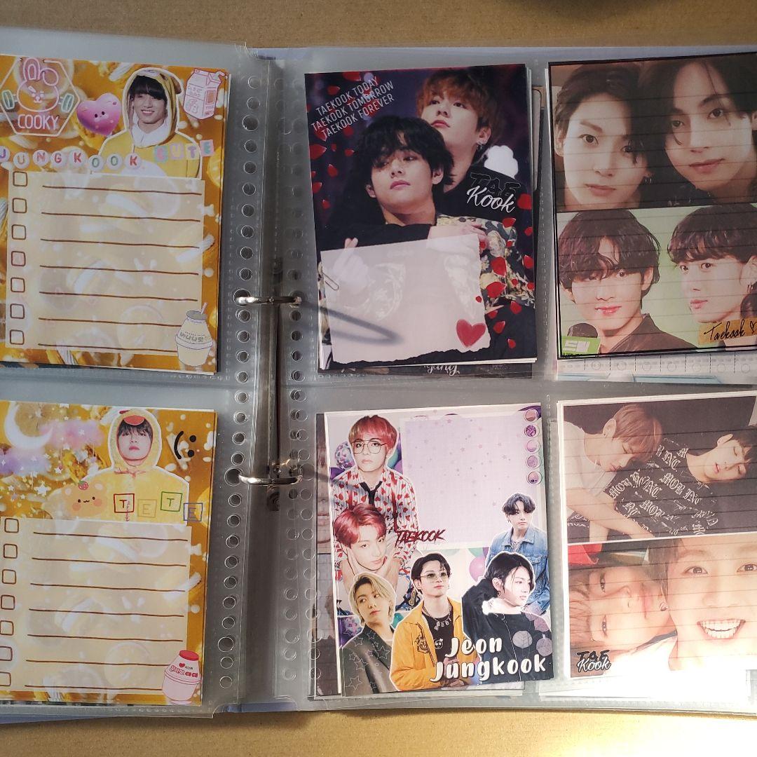 ^*^様 BTS　メモ帳　ジョングク　グク　テテ