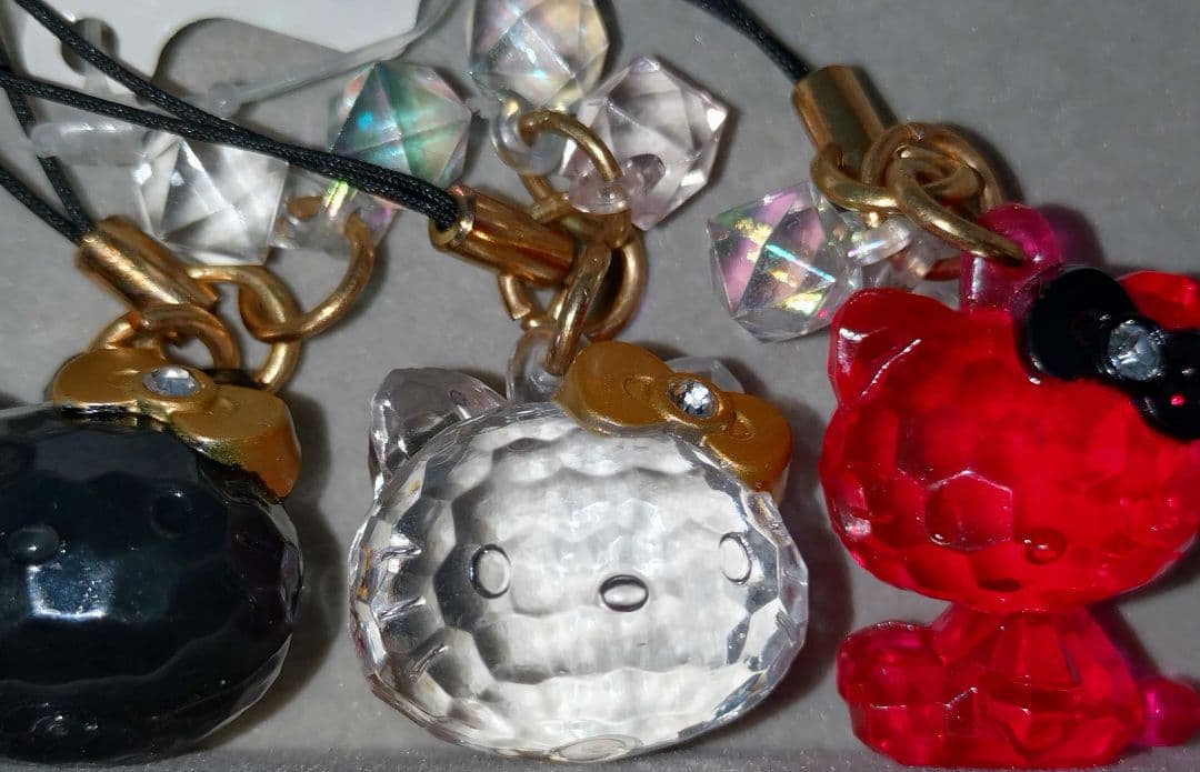 【2008年】当時物　ハローキティ ストラップ 　6個セット　未使用タグ付き