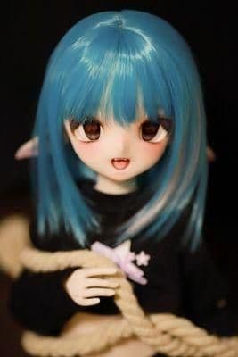 A93 BJD 1/3 人形 ドール　用ウィッグ カツラ 耐熱 ハンドメイド