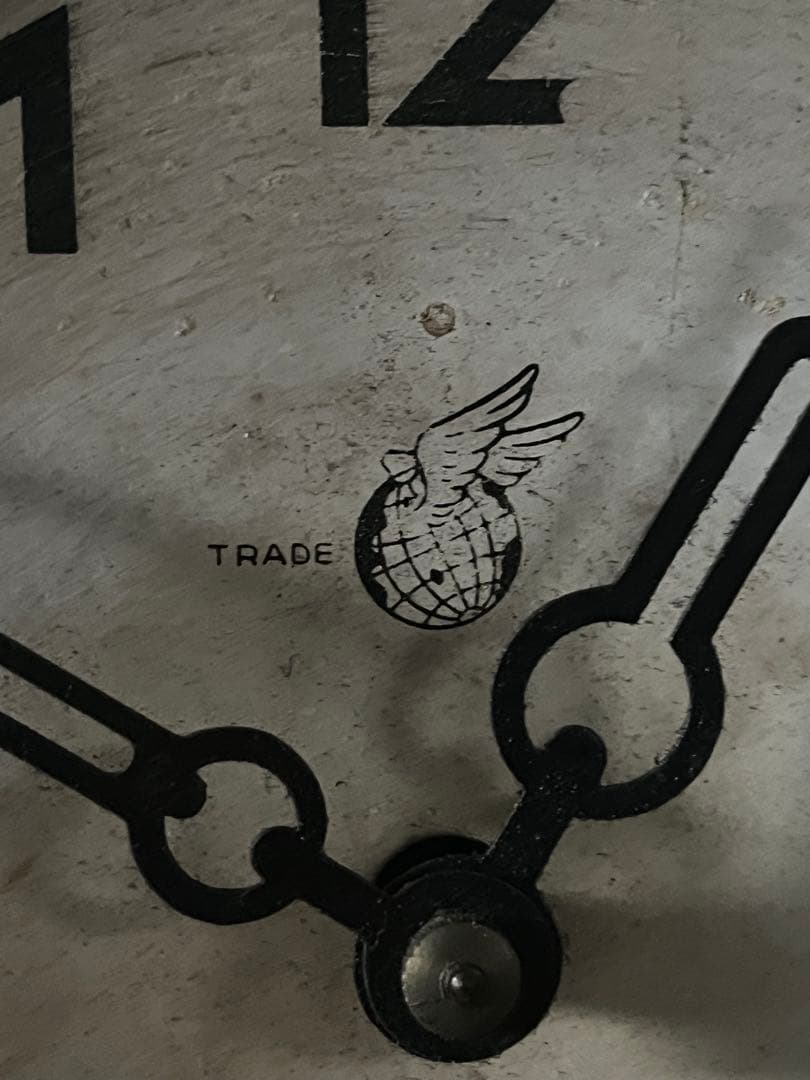 ゼンマイ掛け時計、ゼンマイ振り子時計、飛球製造掛け時計、昭和32年頃 68年前