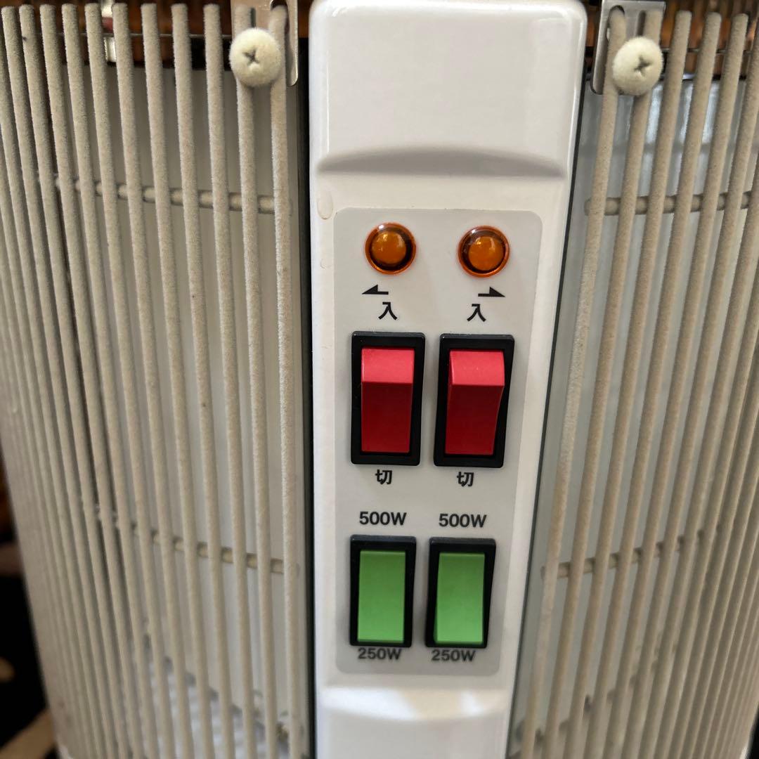 電気ヒーター 1000型HG 取扱説明書・保証書付き