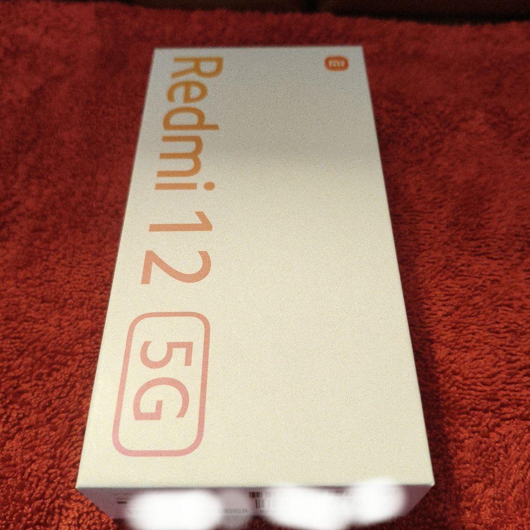 【新品未使用】Xiaomi Redmi 12 5G 本体