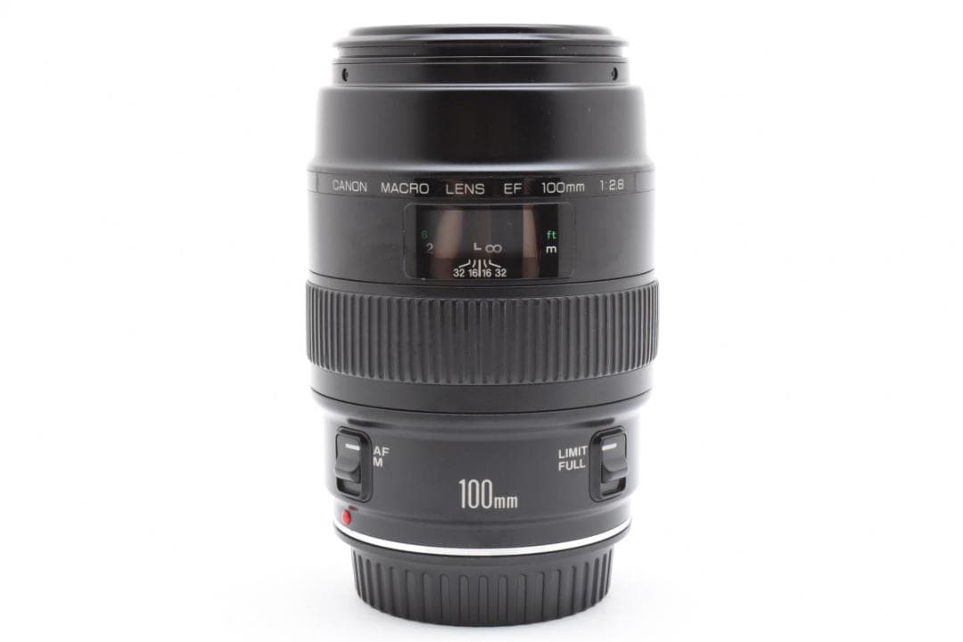 【動作確認済】canon EF 100mm 2.8 MACRO #A178