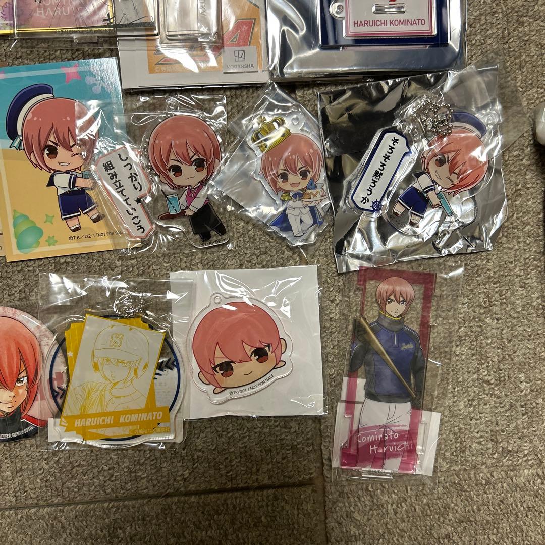 ダイヤのA The FAMILY 小湊春市　アクリルスタンド　キーホルダーほか