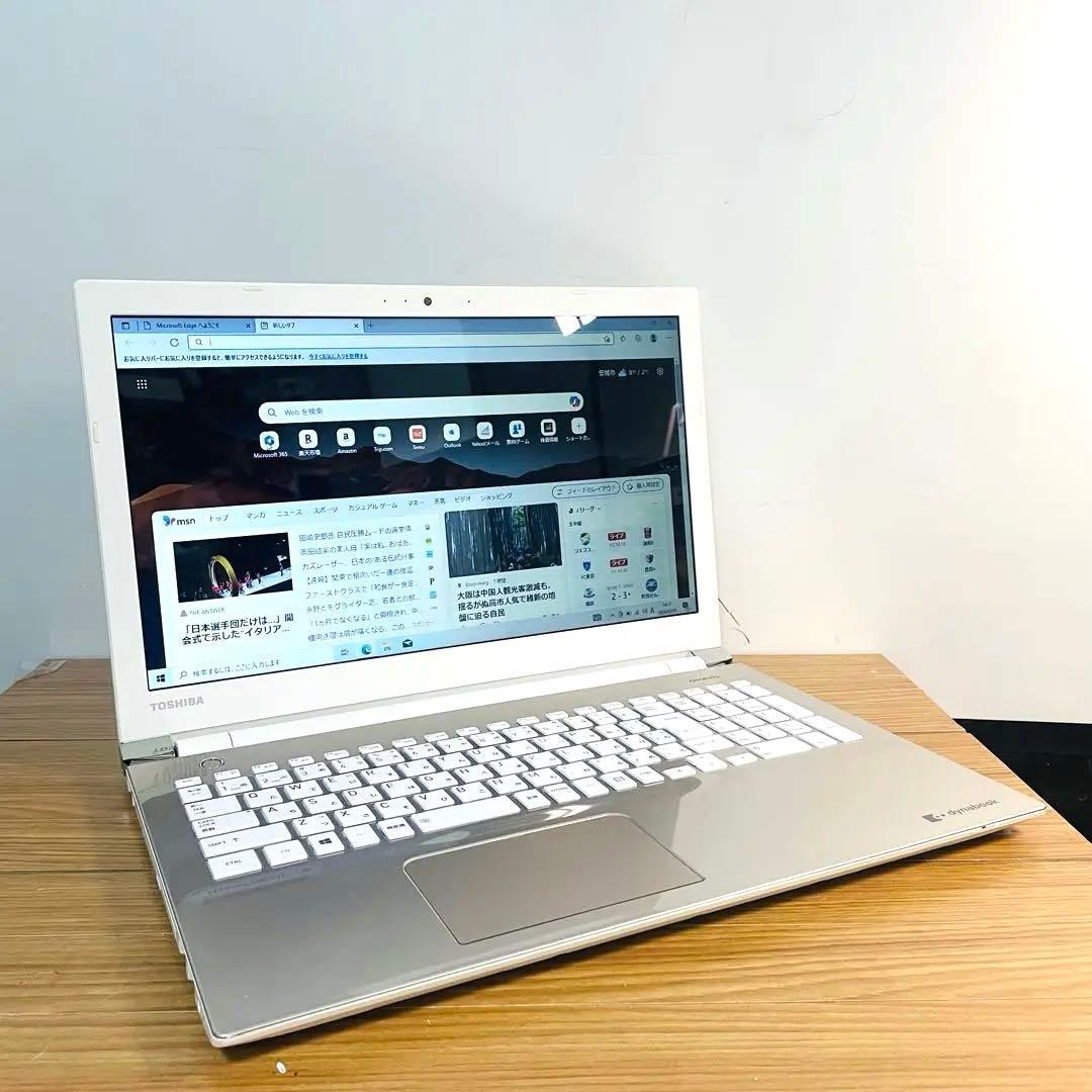 美麗設定済みすぐ使えるメモリ8ギガSSD256ギガカメラWin11オフィスDVD