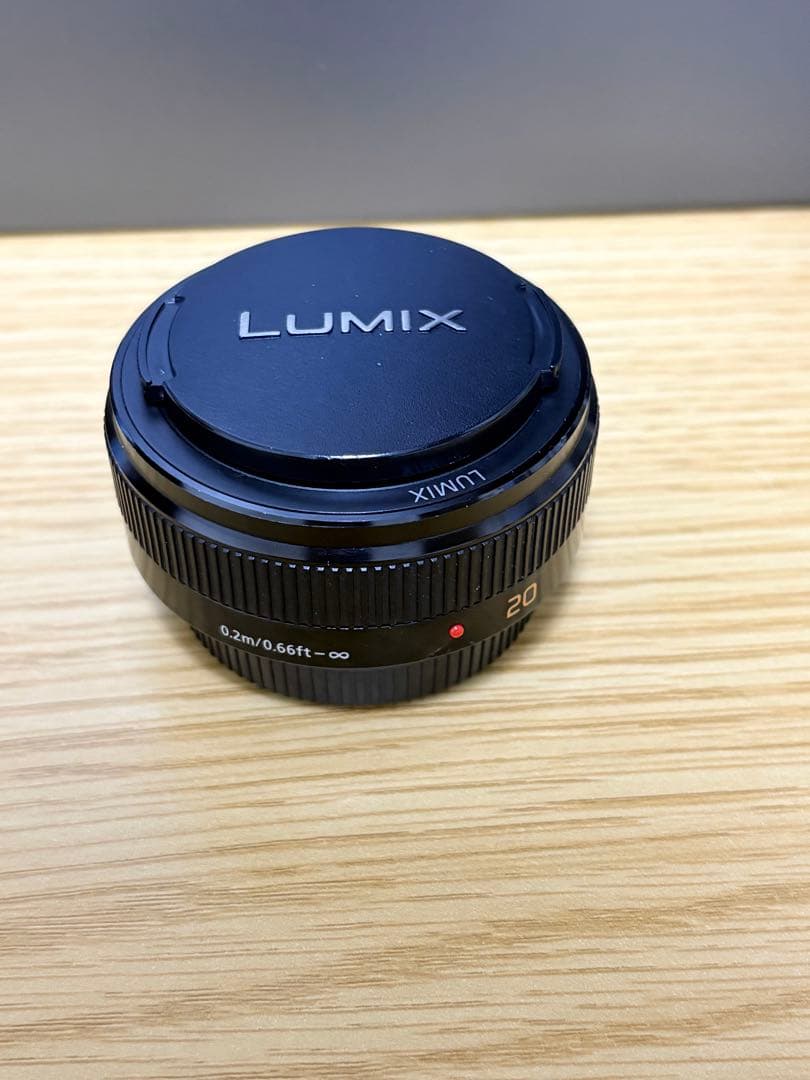 LUMIX G 20mm F1.7 II ASPH. ブラック【外箱・説明書付】