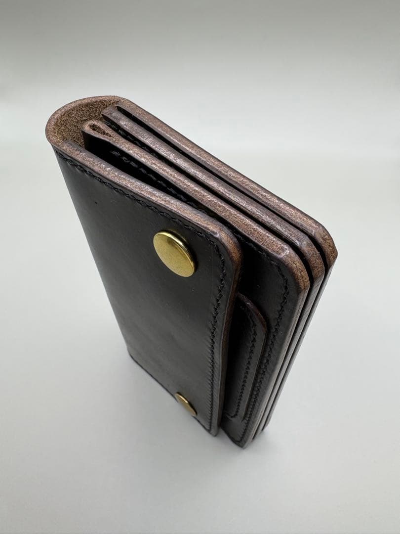 ミドルトラッカーウォレット　HORWEEN　クロムエクセル(ホーウィン社)