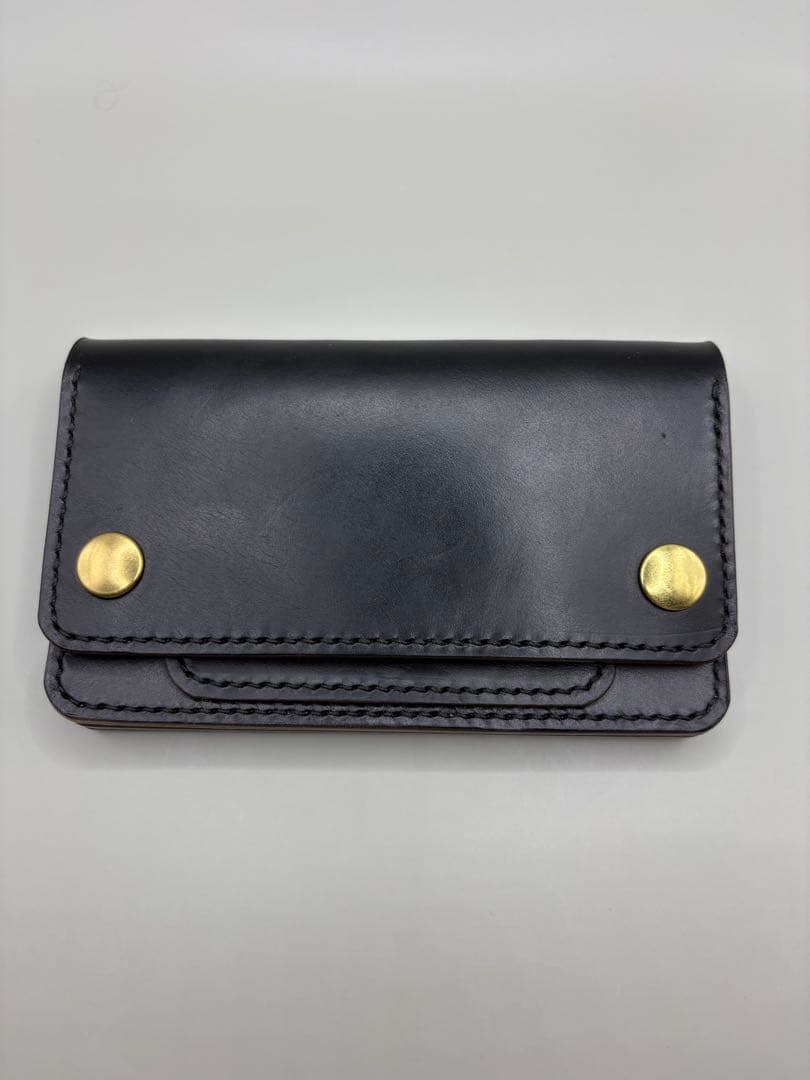 ミドルトラッカーウォレット　HORWEEN　クロムエクセル(ホーウィン社)