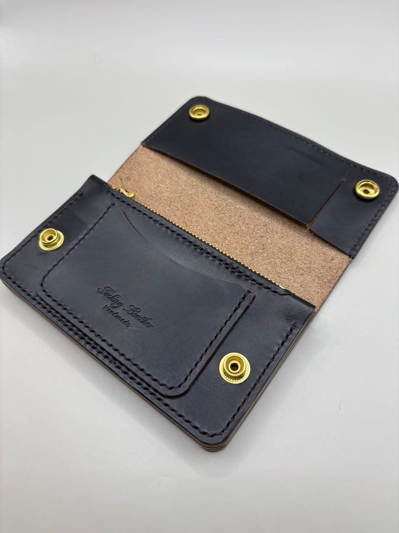 ミドルトラッカーウォレット　HORWEEN　クロムエクセル(ホーウィン社)