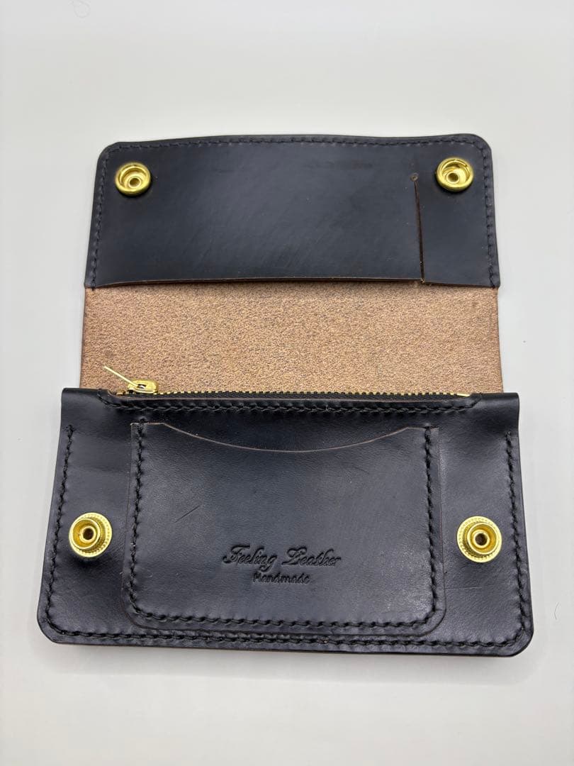 ミドルトラッカーウォレット　HORWEEN　クロムエクセル(ホーウィン社)
