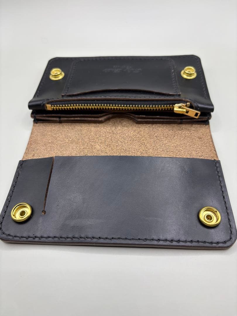 ミドルトラッカーウォレット　HORWEEN　クロムエクセル(ホーウィン社)
