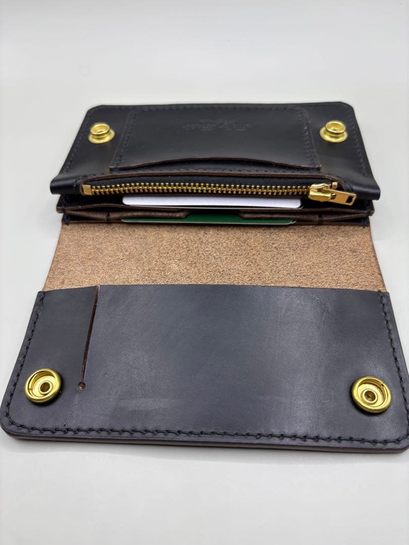 ミドルトラッカーウォレット　HORWEEN　クロムエクセル(ホーウィン社)