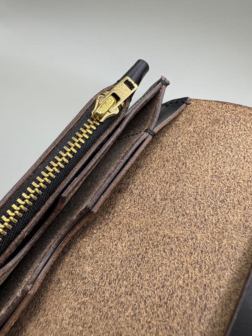 ミドルトラッカーウォレット　HORWEEN　クロムエクセル(ホーウィン社)
