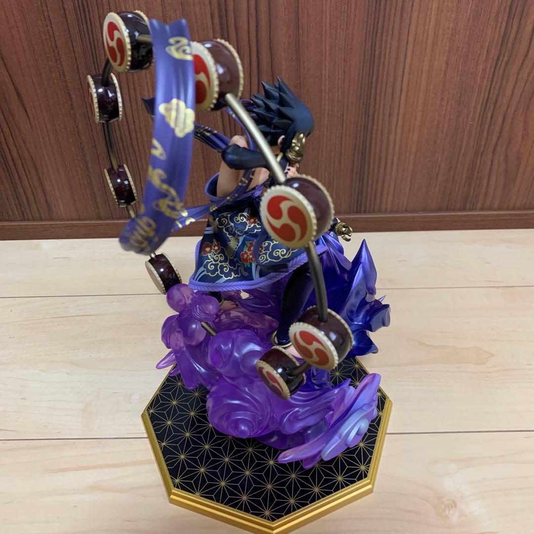 NARUTO G.E.M.シリーズ うちはサスケ 雷神 フィギュア