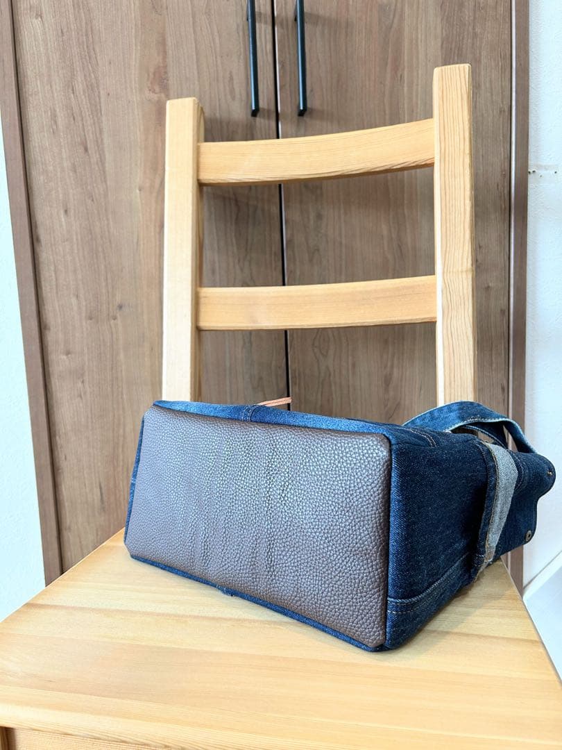 オーバーオールリメイク☆トートバッグ☆BIG