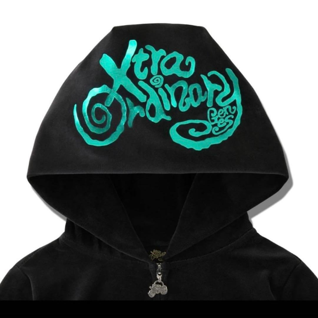 アイドル Velour Zip Hoodie Produced by XG