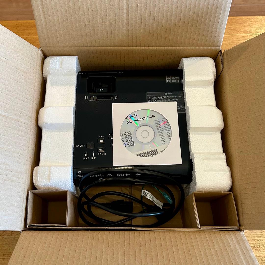 EPSON EB-W420 プロジェクター本体