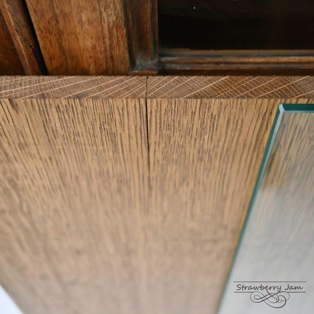 L3610-9 フランスアンティーク ガラスキャビネット ガラスケース ロココ