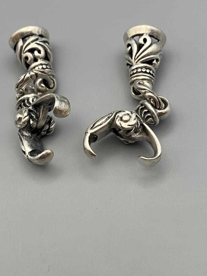 SV925銀 ベル　ペンダント　ネックレストップ　キーホルダー　男女兼用音が鳴る