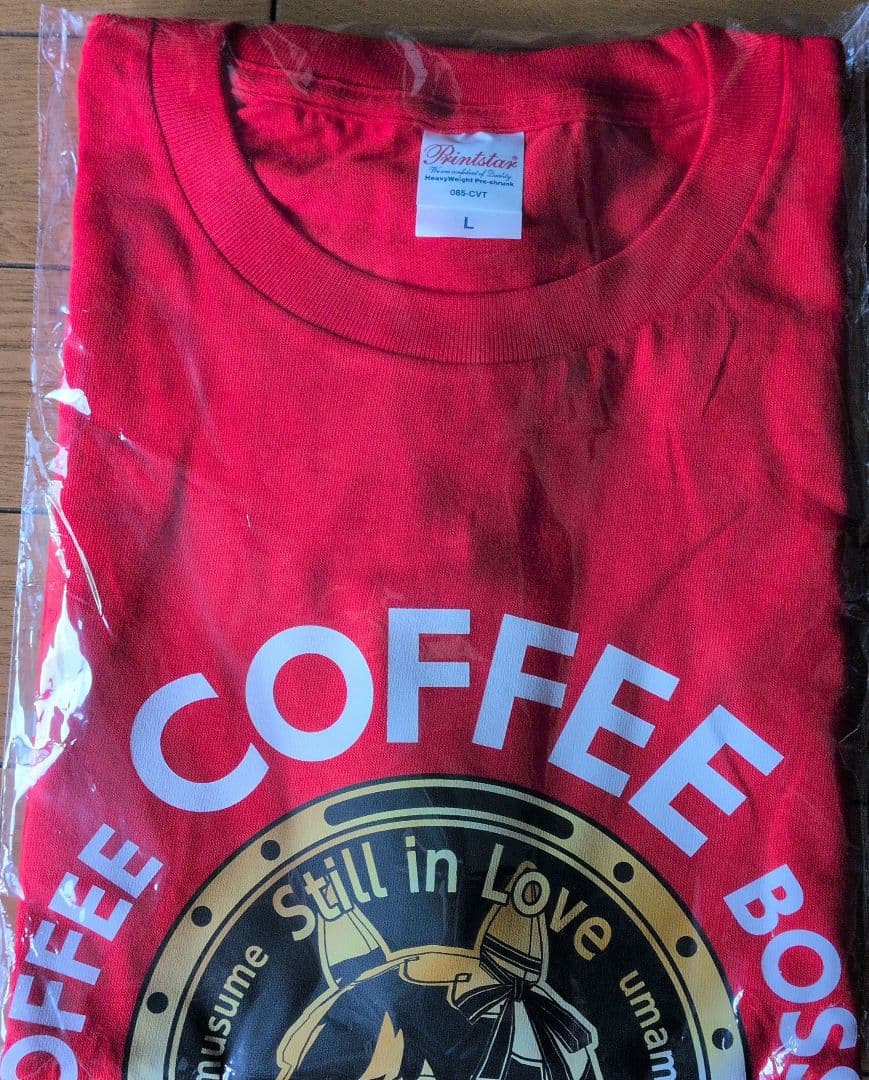 ウマ娘 BOSSコラボ Tシャツ スティルインラブ ウインバリアシオン　Lサイズ