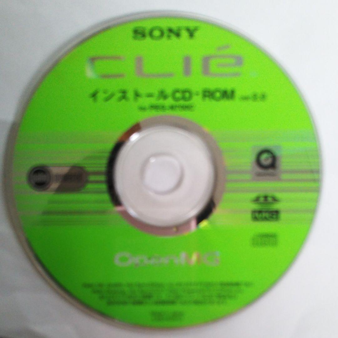 赤外線通信可CLIE PEG-N700外箱取説CD,ACアダプタ、クレードル