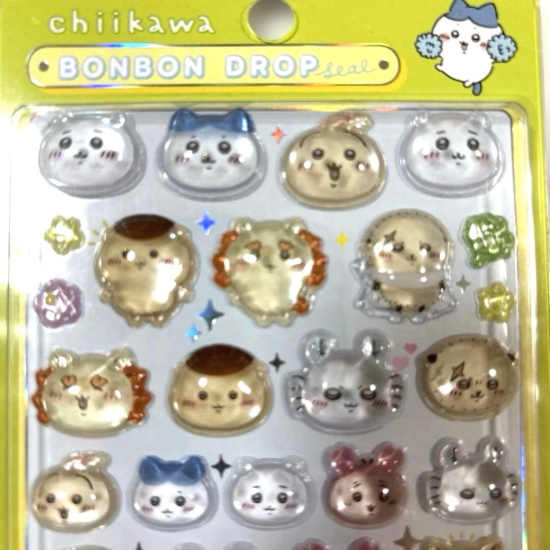 国内正規品ちいかわボンボンドロップシールみんなニコニコ第二弾サンリオストーン