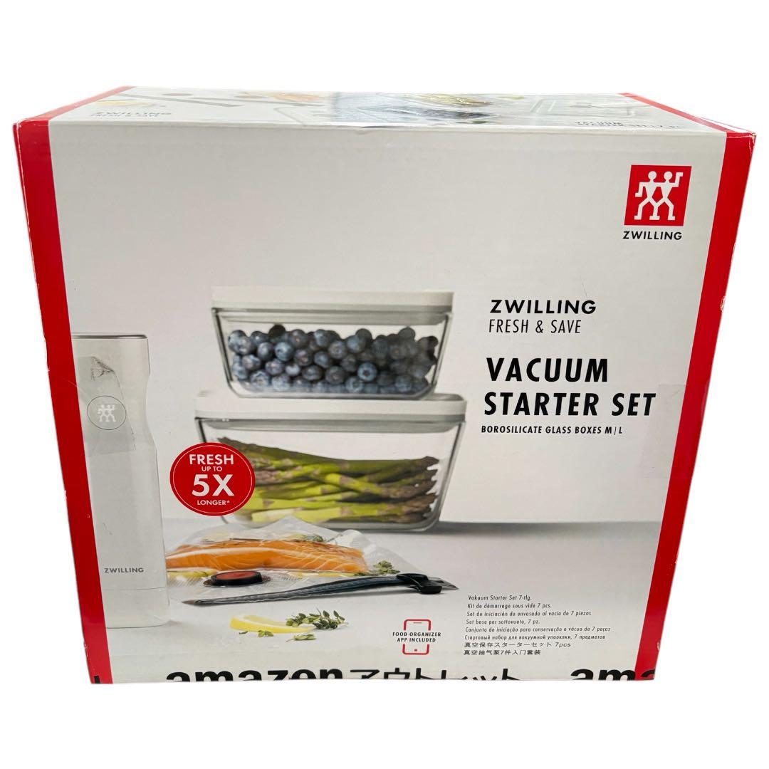 ZWILLING VACUUM STARTER SET 7点セット　真空ポンプ付