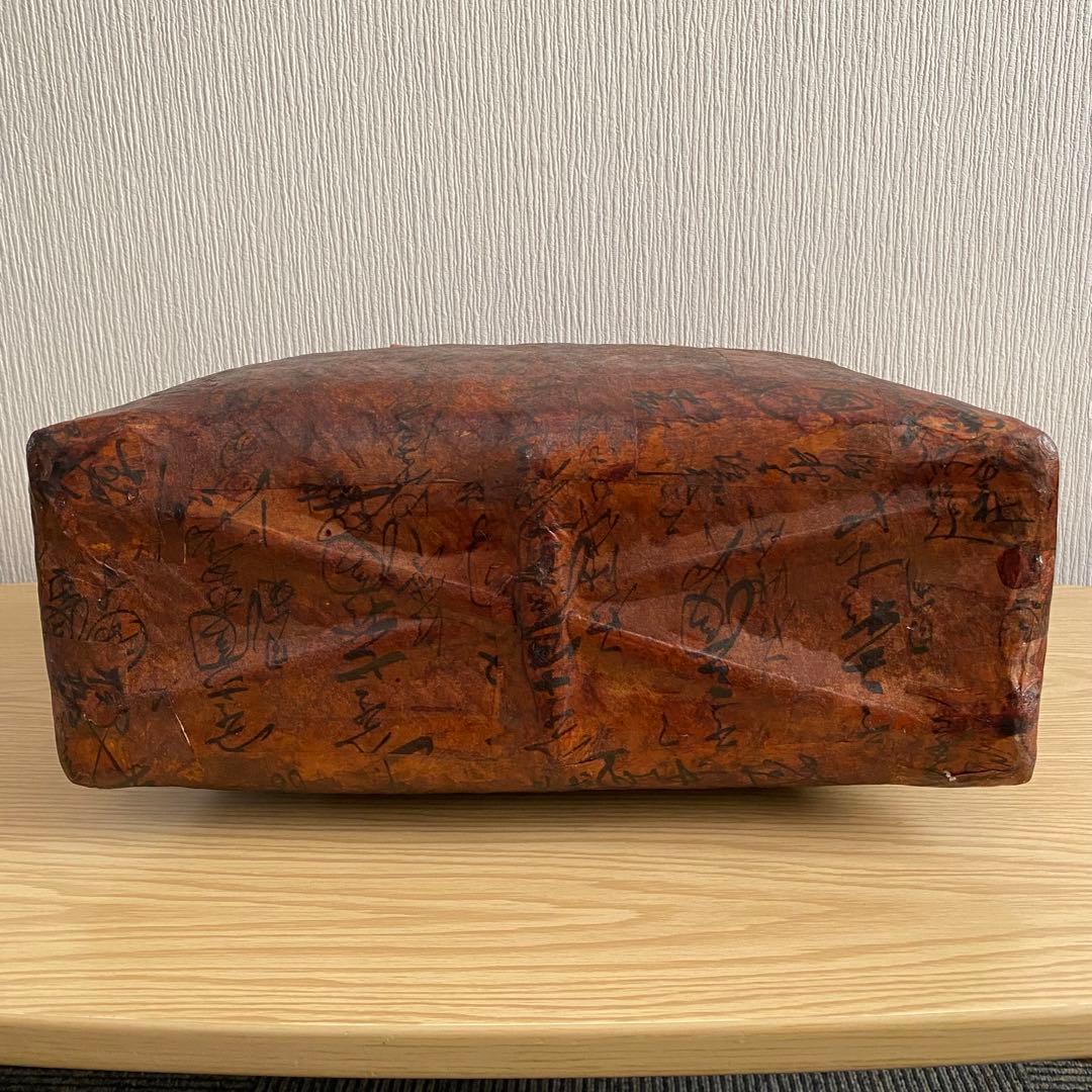 一閑張り カゴバッグ