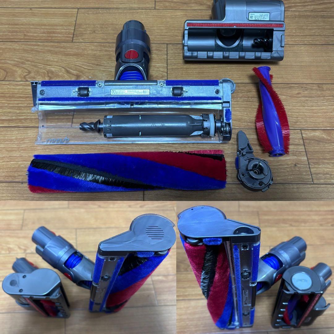 【美品使用少】dyson V8 slim fluffy 【未使用】￼アクセサリ
