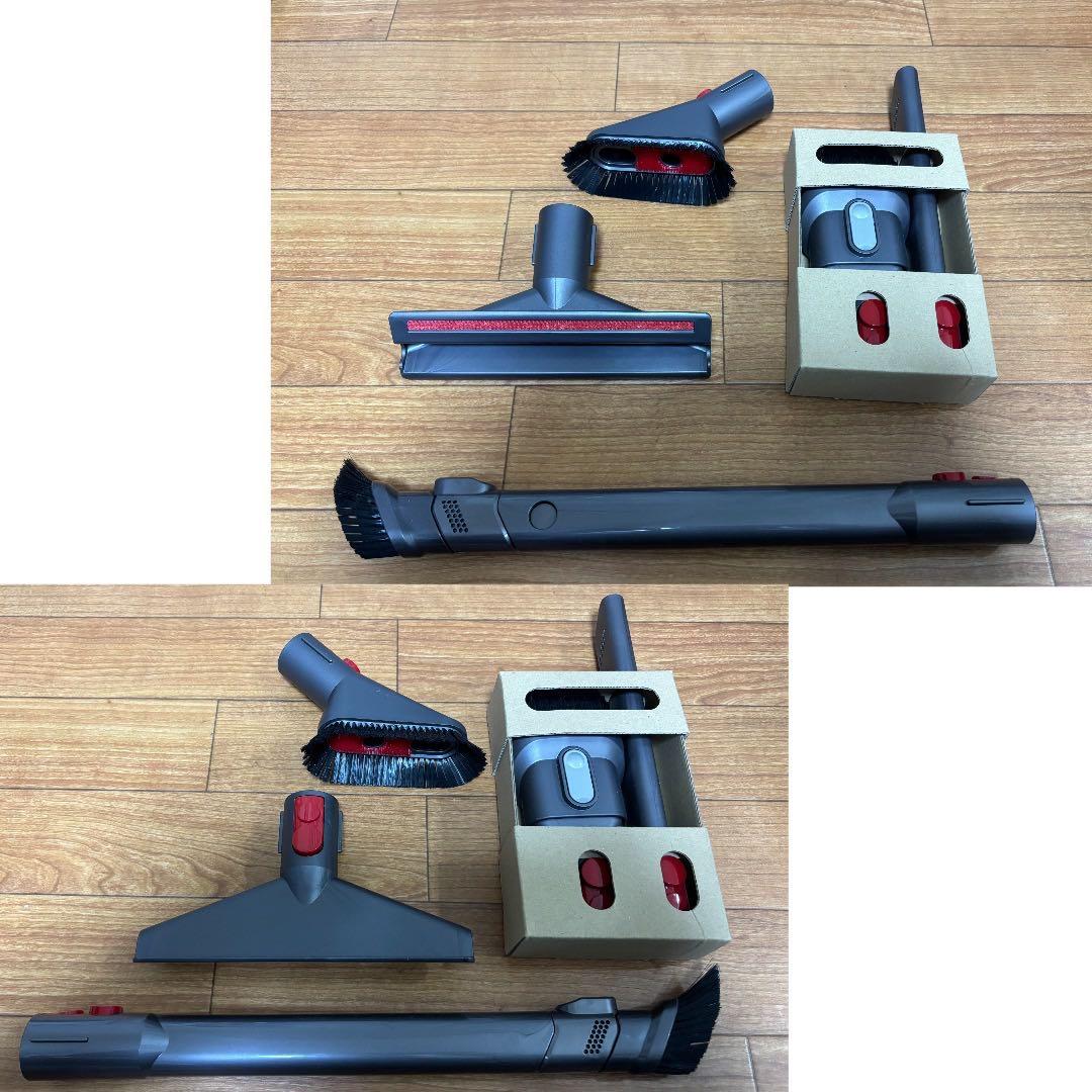 【美品使用少】dyson V8 slim fluffy 【未使用】￼アクセサリ
