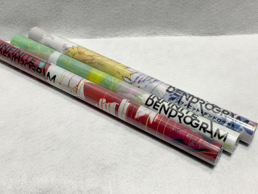 インフィニット・デンドログラム　Blu-ray予約購入特典A3クリアポスター3種