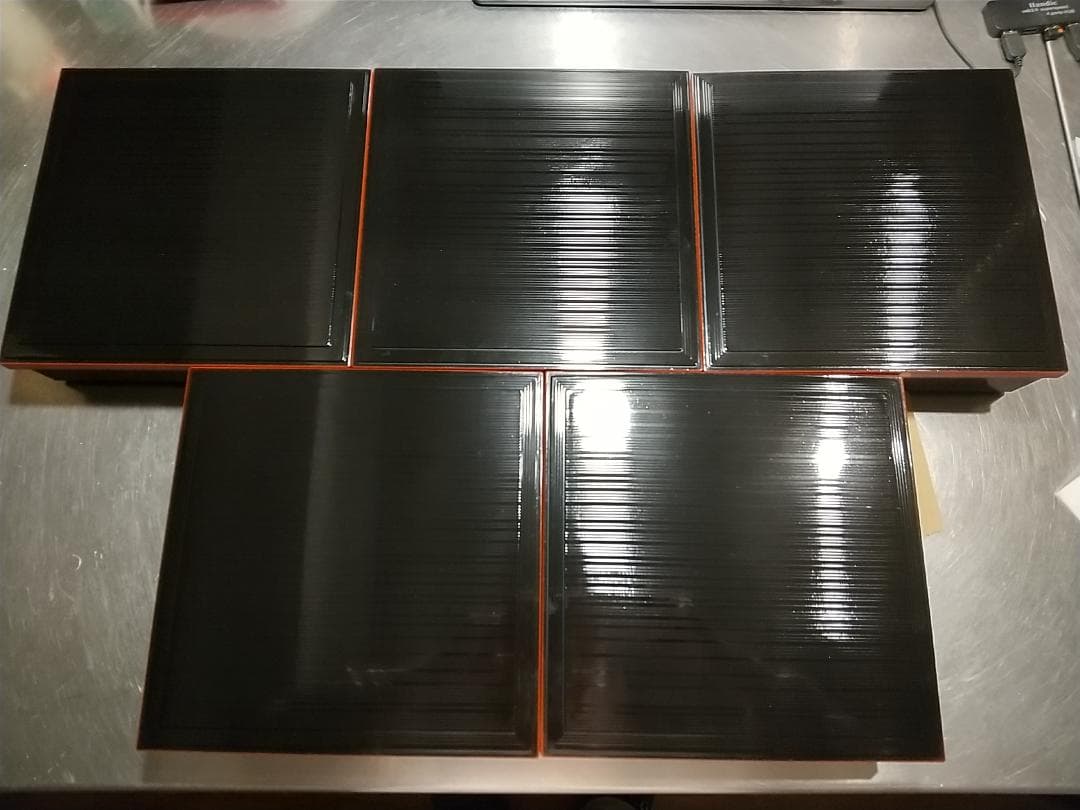 ◆弁当箱　8.5寸松華堂弁当　器セット　未使用品